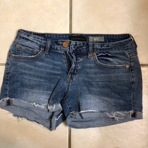 Aeropostale Ripped Jean Shorts